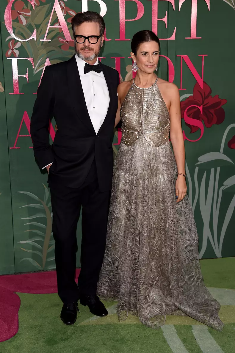 Colin Firth și Livia Giuggioli