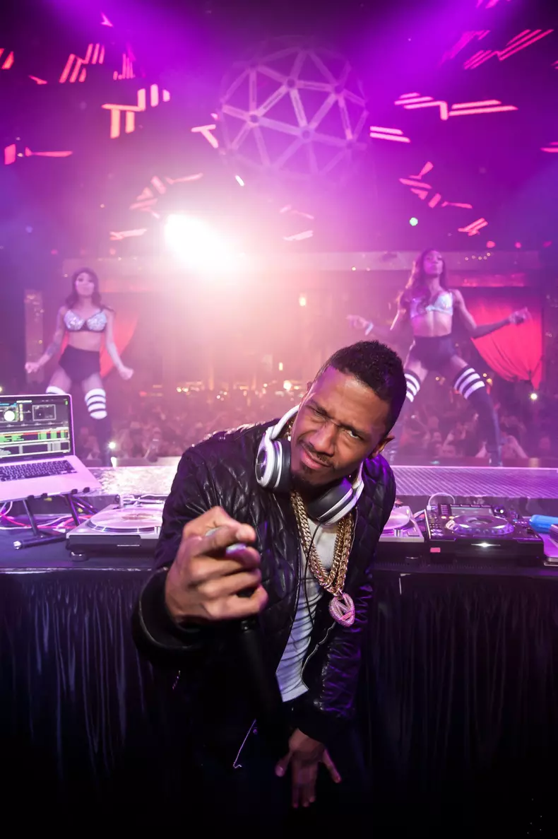 Nick Cannon DJ set at Drai's Nightclub in Las Vegas, NV