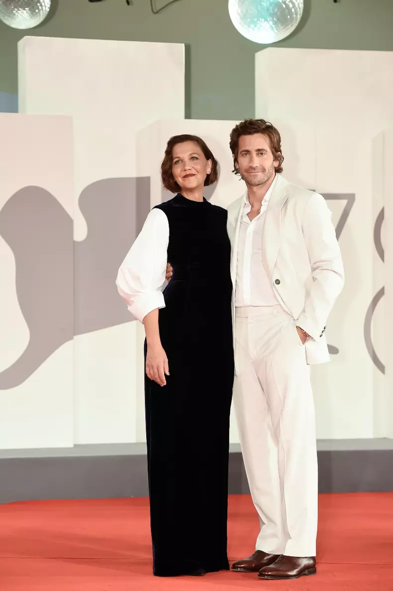 5. Maggie și Jake Gyllenhaal la premiera The Lost Daughter