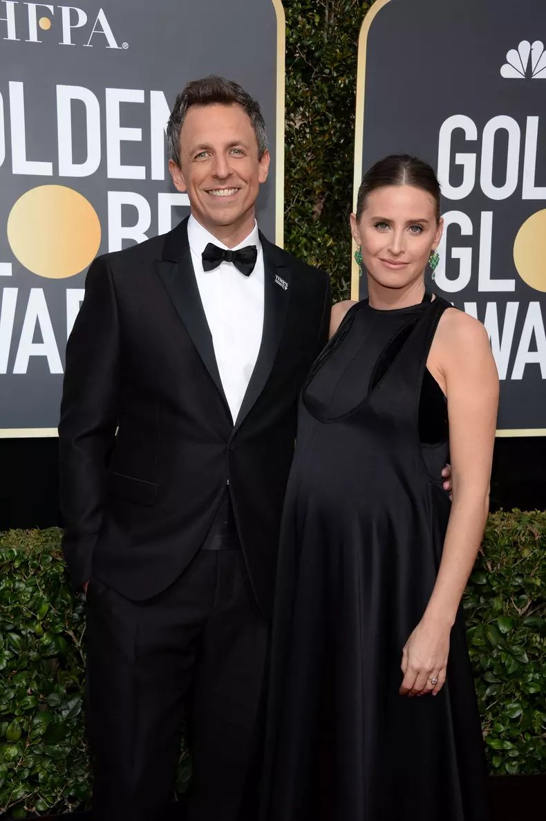 Seth Meyers și Alexi Ashe Meyers