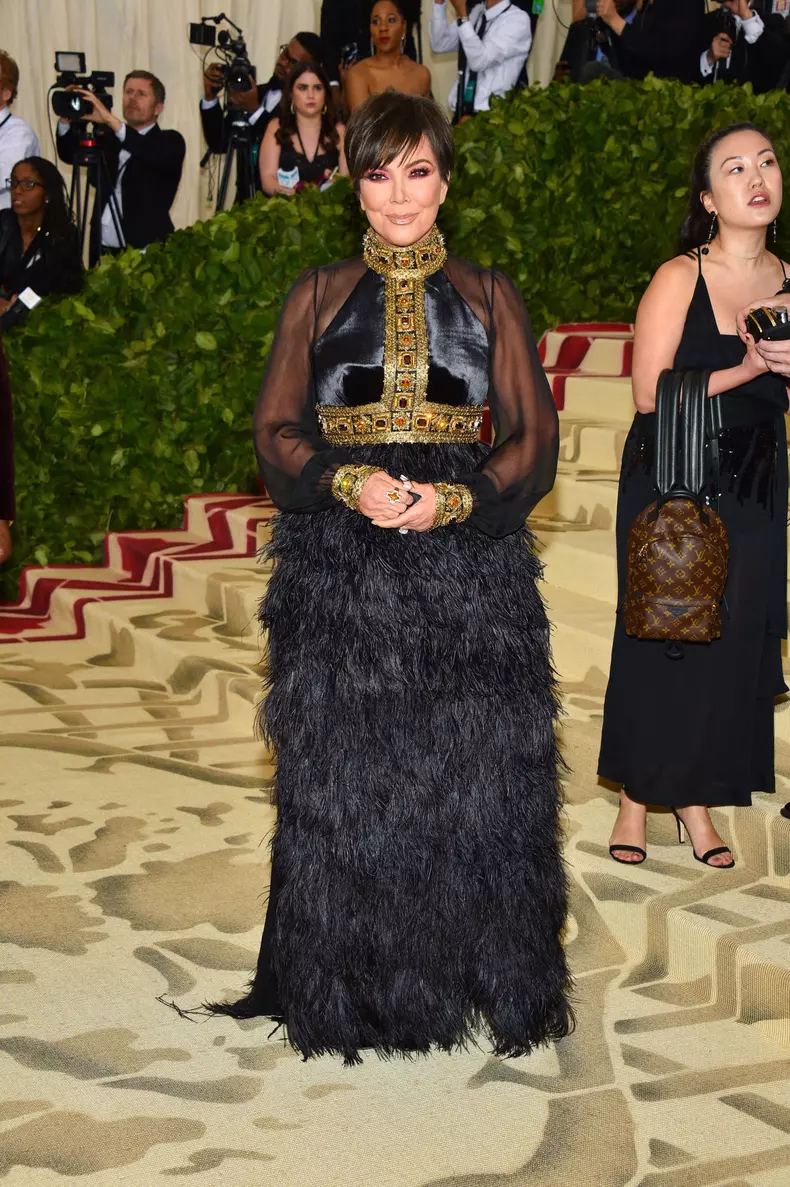 Kris Jenner- Met Gala 2018 - NYC