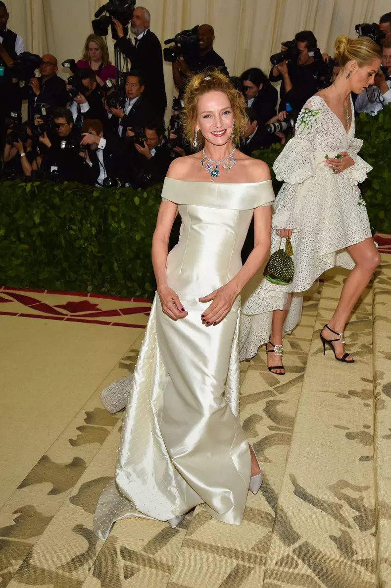 Uma Thurman - Met Gala 2018 - NYC