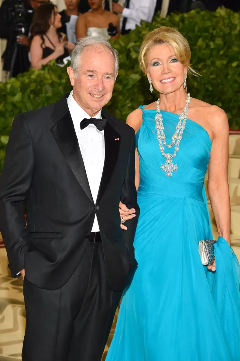 Christine Schwarzman, Stephen Schwarzman - Met Gala 2018 - NYC