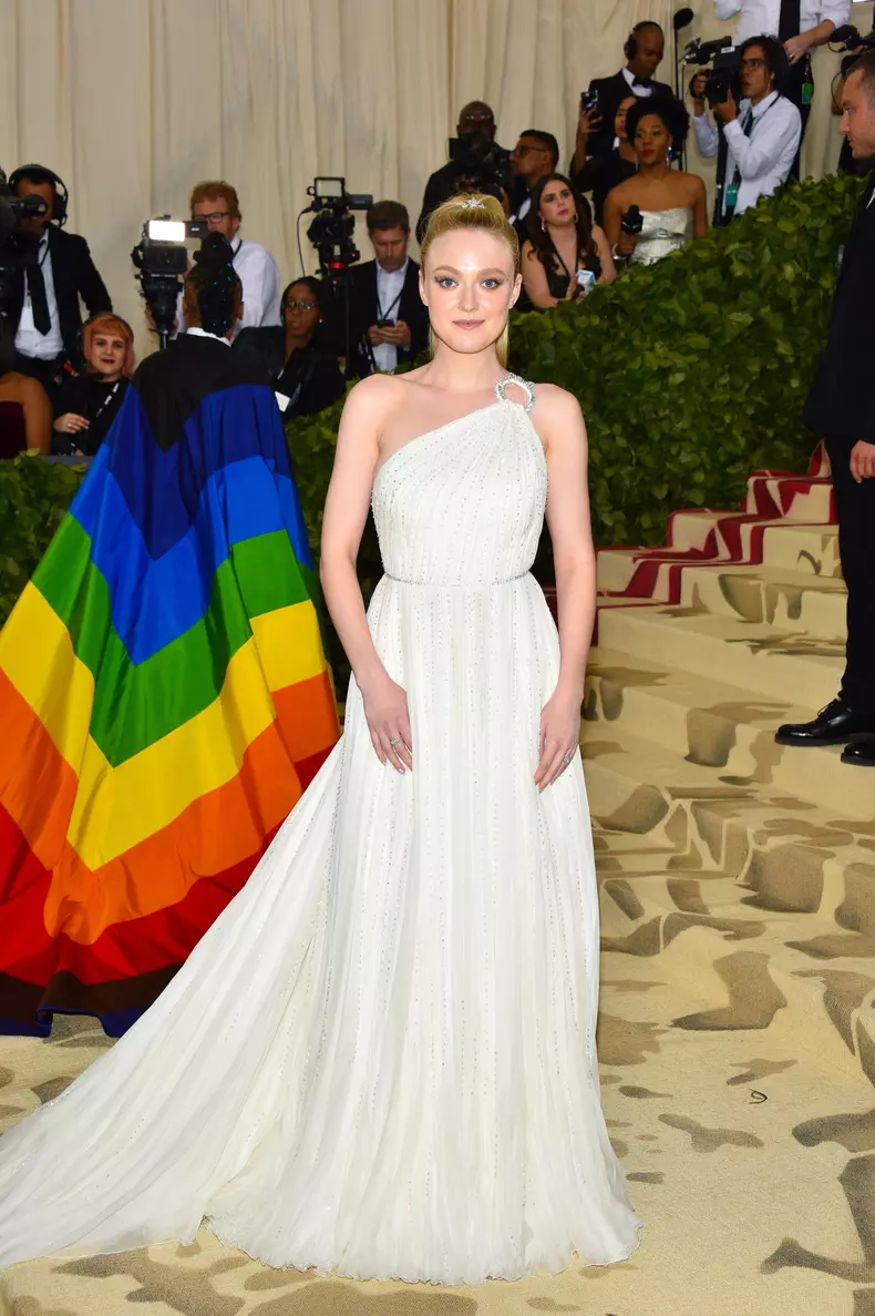 Dakota Fanning- Met Gala 2018 - NYC