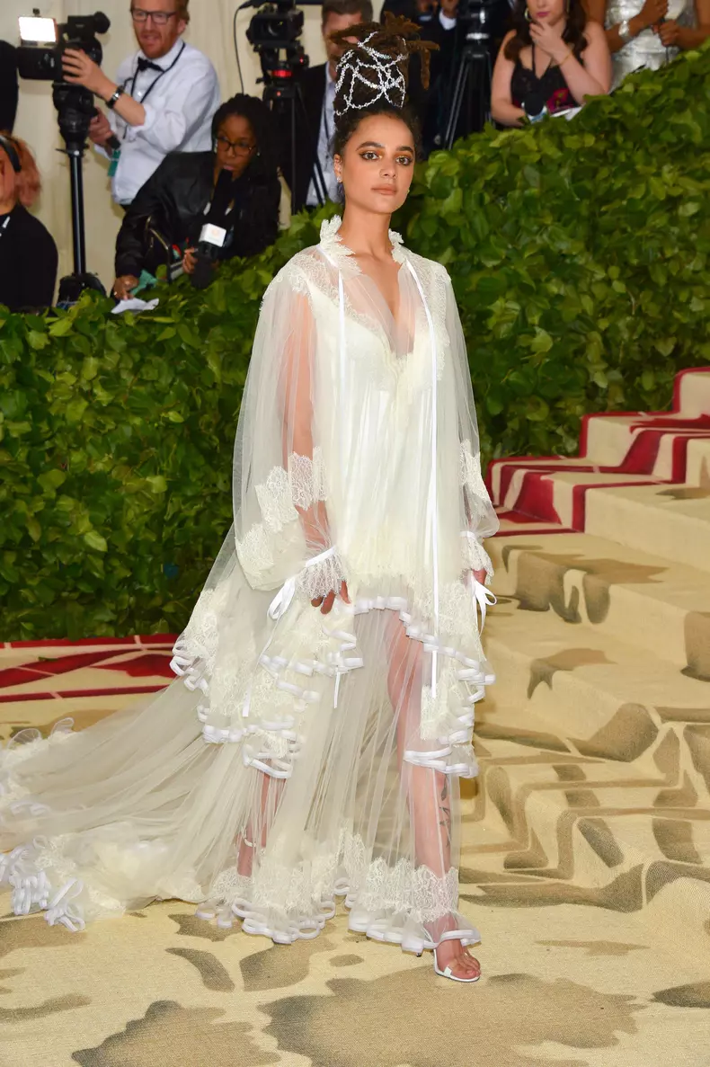 Sasha Lane - Met Gala 2018 - NYC
