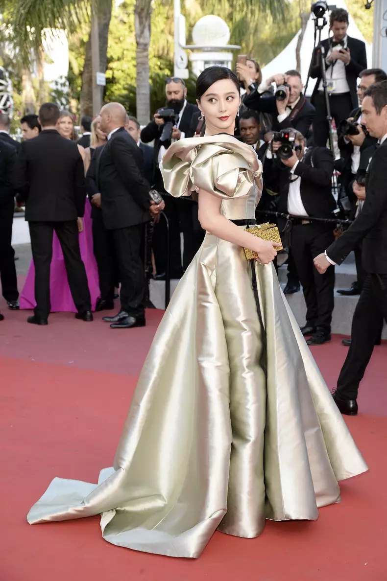 Actrița Fan Bingbing, la Cannes, mai 2018