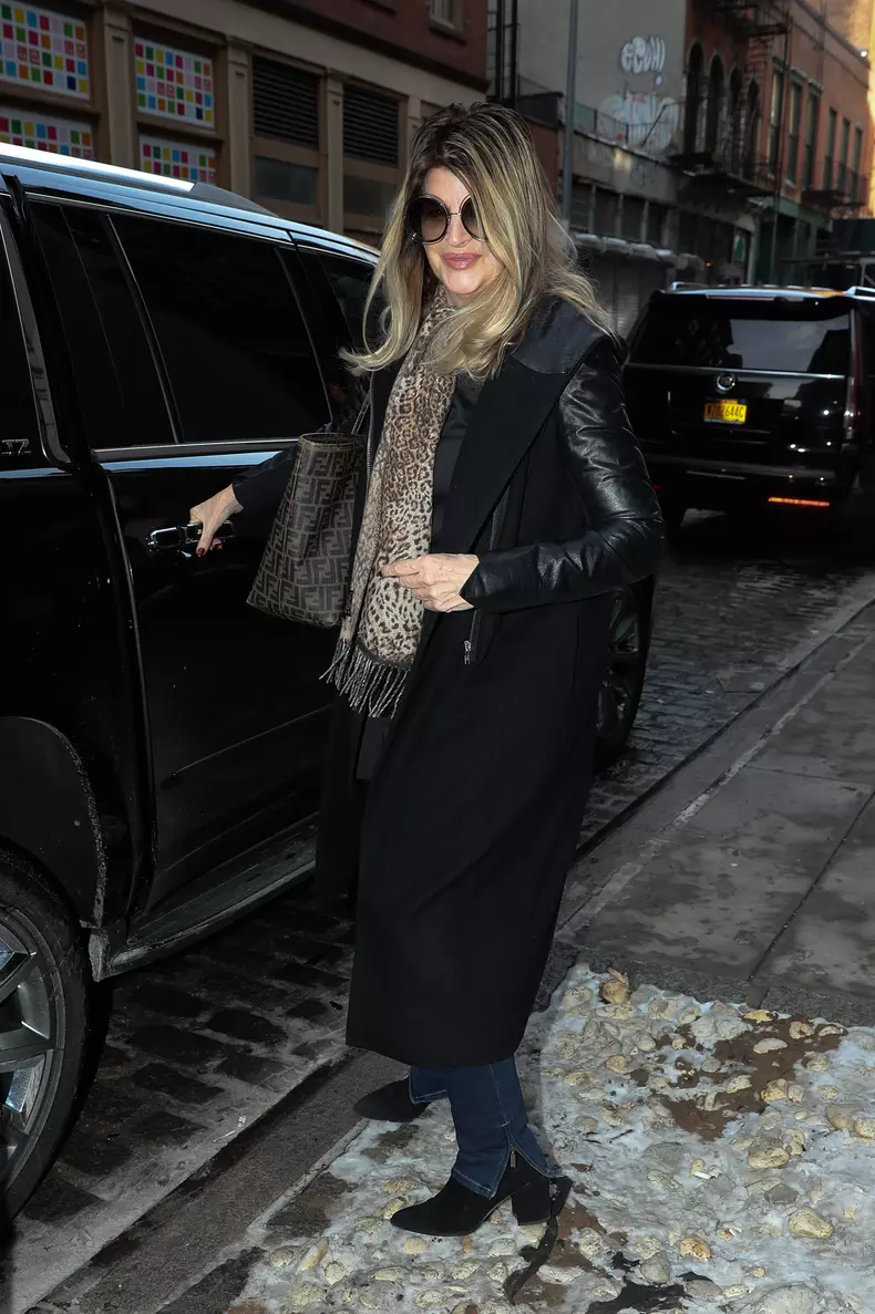Kirstie Alley Out And About In NYC