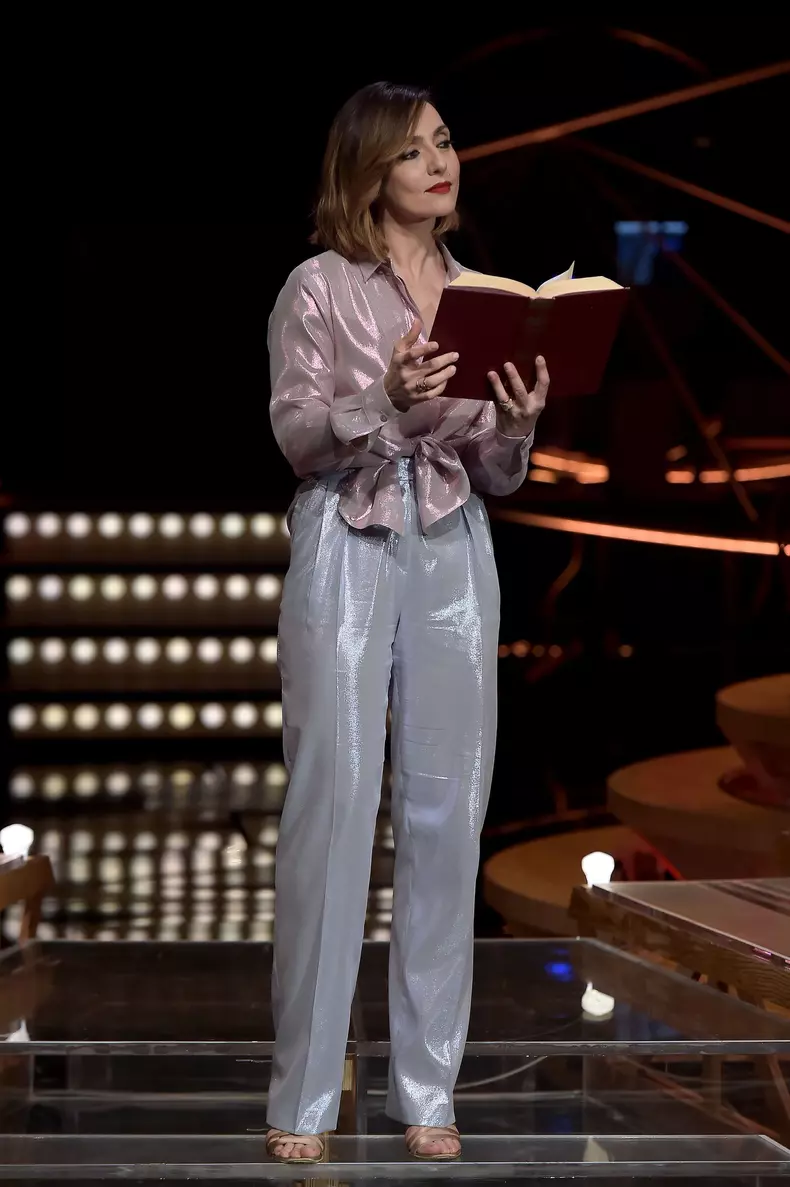 Agnello Hornby Simonetta at 3rd Episode of Transmission -Cyrano Love Does Miracles - On Rai3