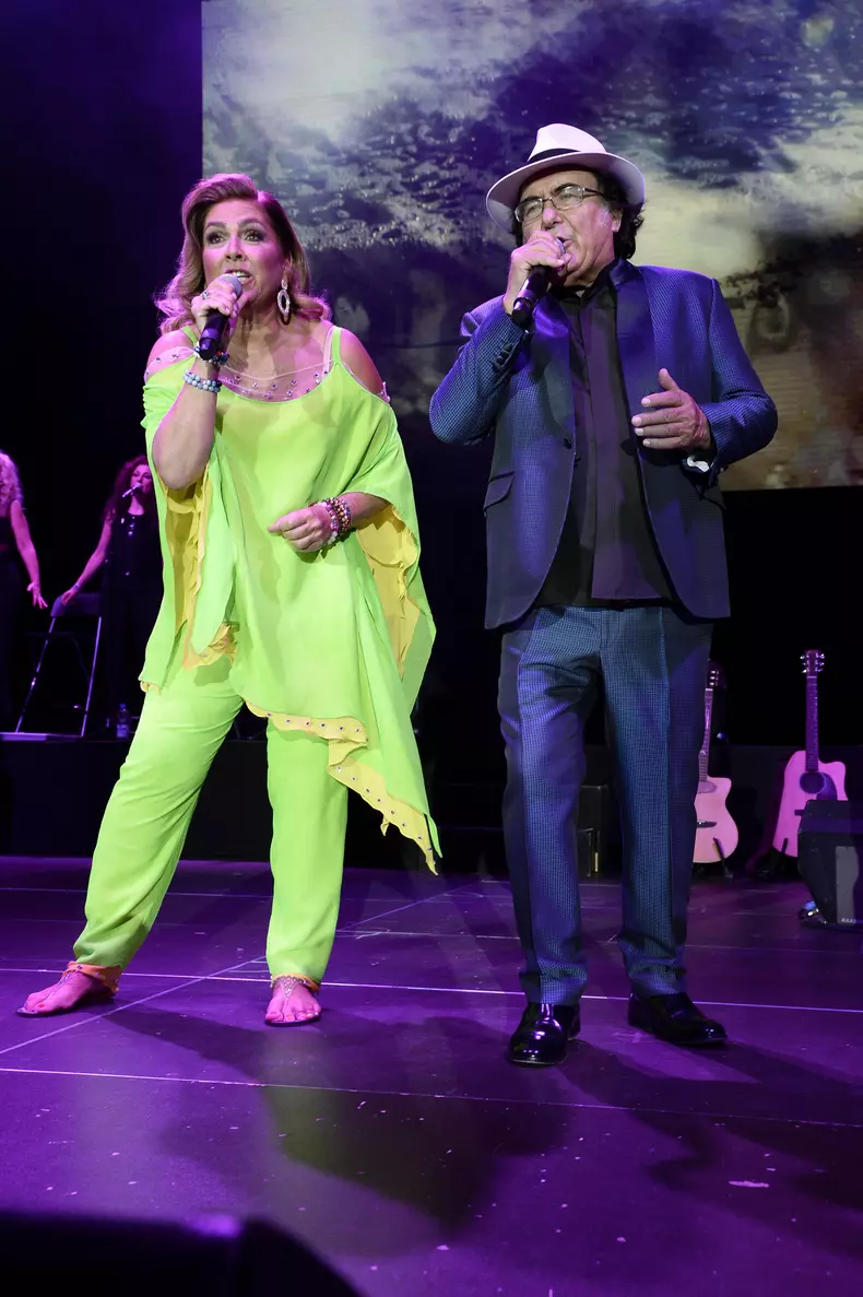 Romina und Al Bano Power - auf der Abschieds Tour in Deutschland, Hamburg, Germany - 18 Mar 2018