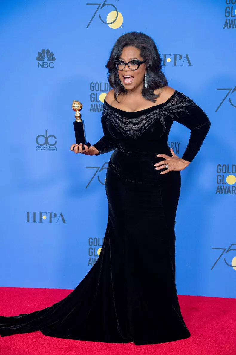 75th Annual Golden Globe Awards - 2018 Press Room