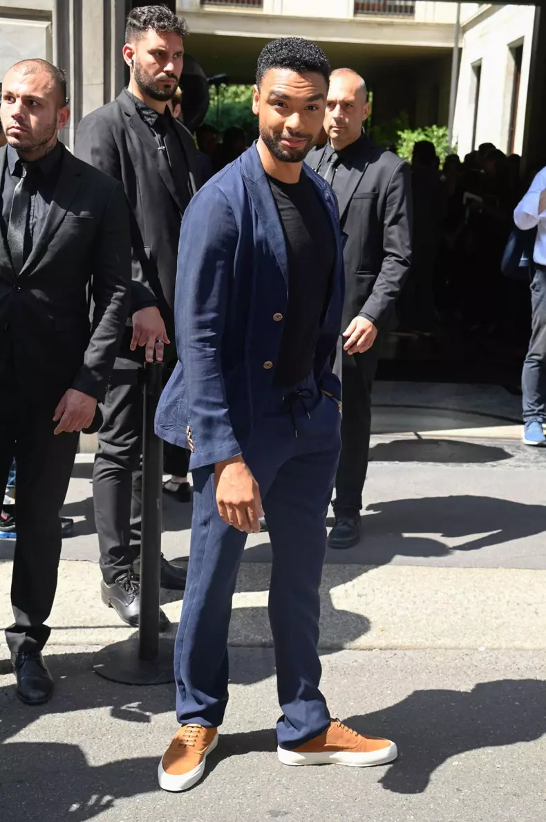 MFW - Giorgio Armani Arrivals