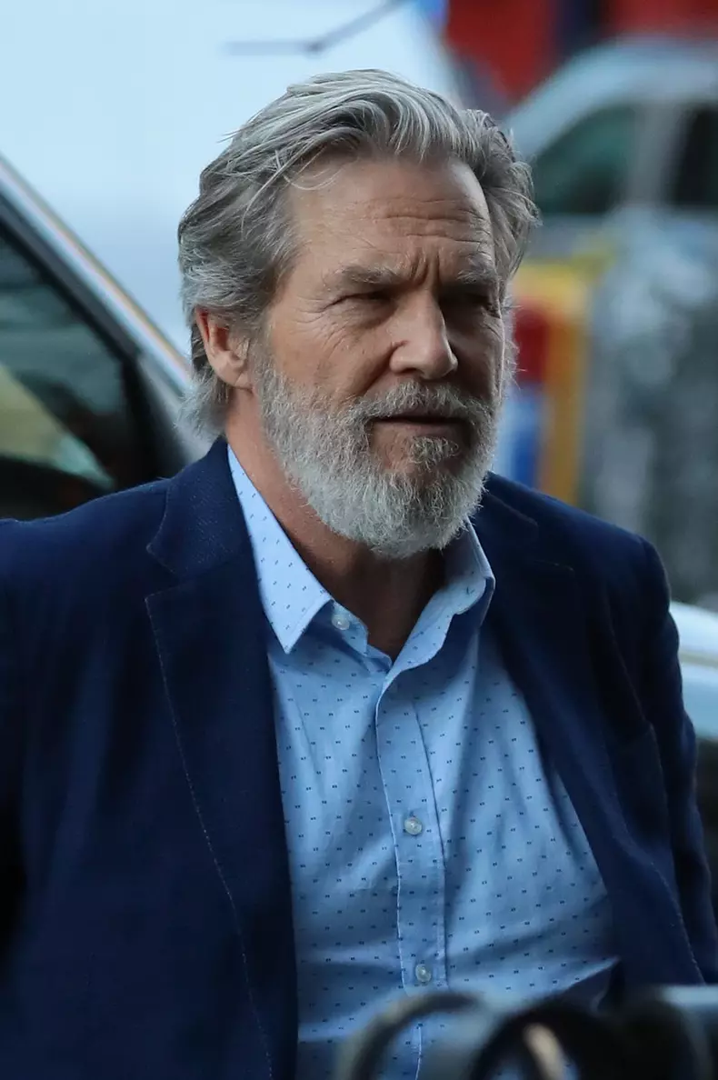 American actor, singer and producer Jeff Bridges seen out and about New York,
