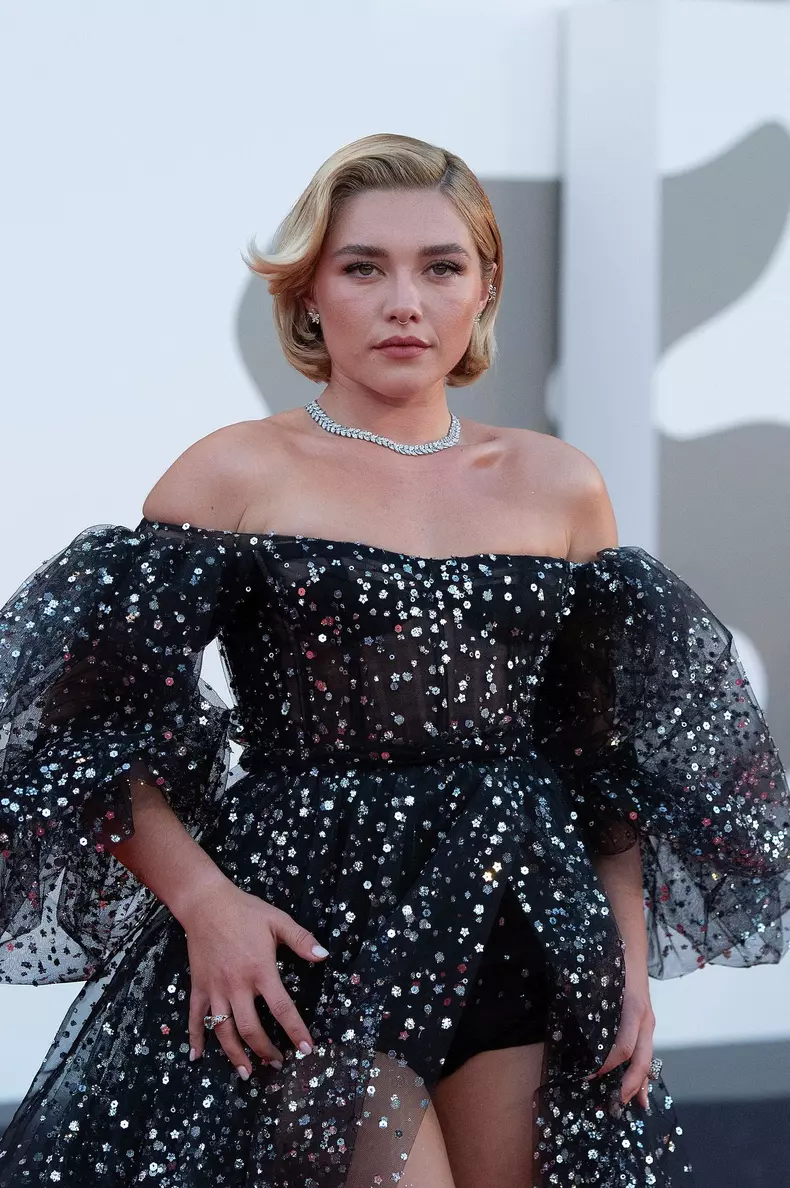 Venice - Florence Pugh Attends Don't Worry Darling Premiere