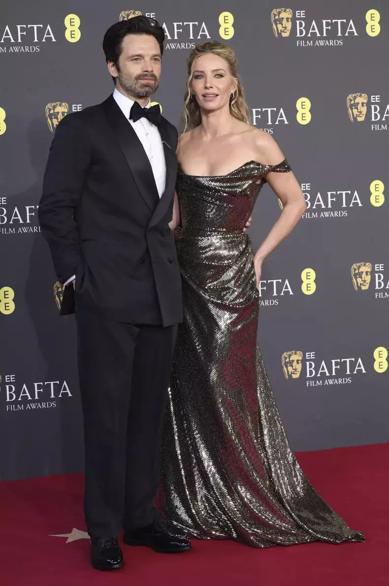 Sebastian Stan și Annabelle Wallis, apariție de senzație la BAFTA 2025 (3)