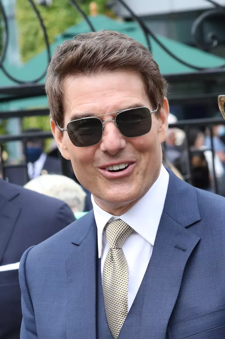 Tom Cruise and Hayley Atwell Watch Wimbledon 2021
