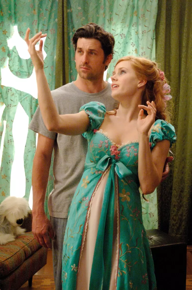(L_R)  PATRICK DEMPSEY, AMY ADAMS