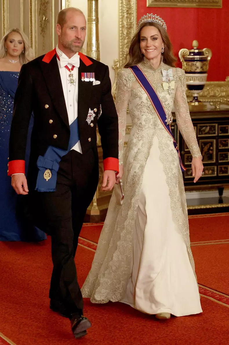 The State Banquet for the State Visit of President Trump