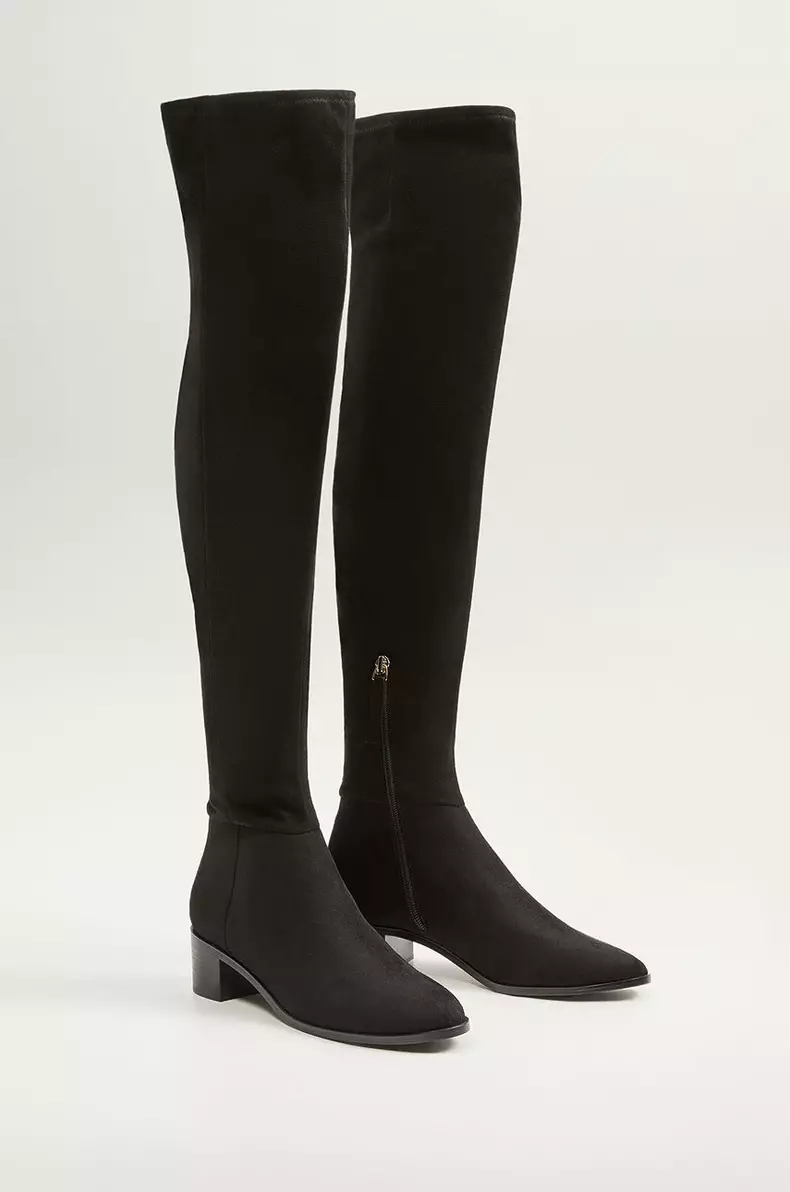 8. Cizme din piele ecologica, Mango, 249,90 lei, www.answear.ro