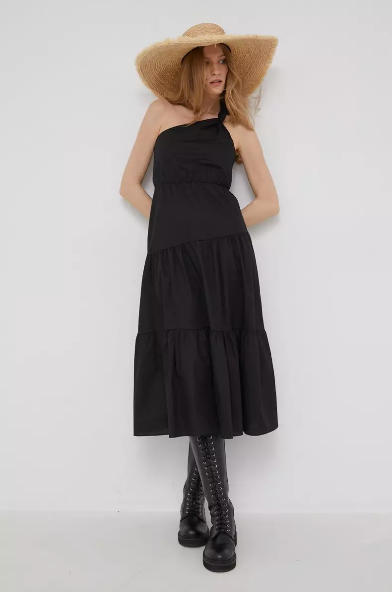 Rochie din bumbac, limited festival collection BE BRAVE, Answear Lab, 279.90 lei