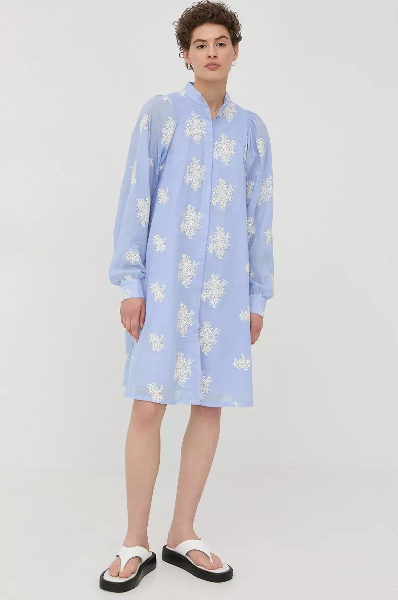 rochie din bumbac Bruuns Bazaar, 789,90 lei