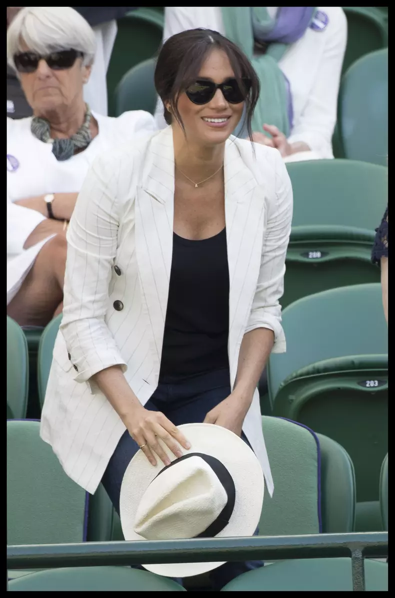 Meghan Markle pe Wimbledon, la meciul prietenei sale, Serena Williams