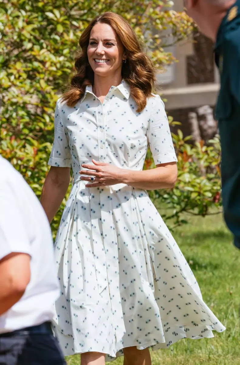 Duke and Duchess of Cambridge in Sandringham