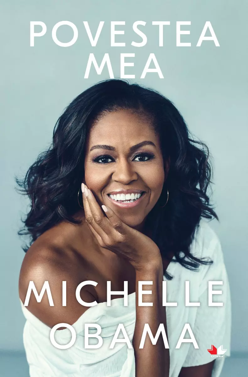 Copert-â Editura Litera Povestea mea Michelle Obama