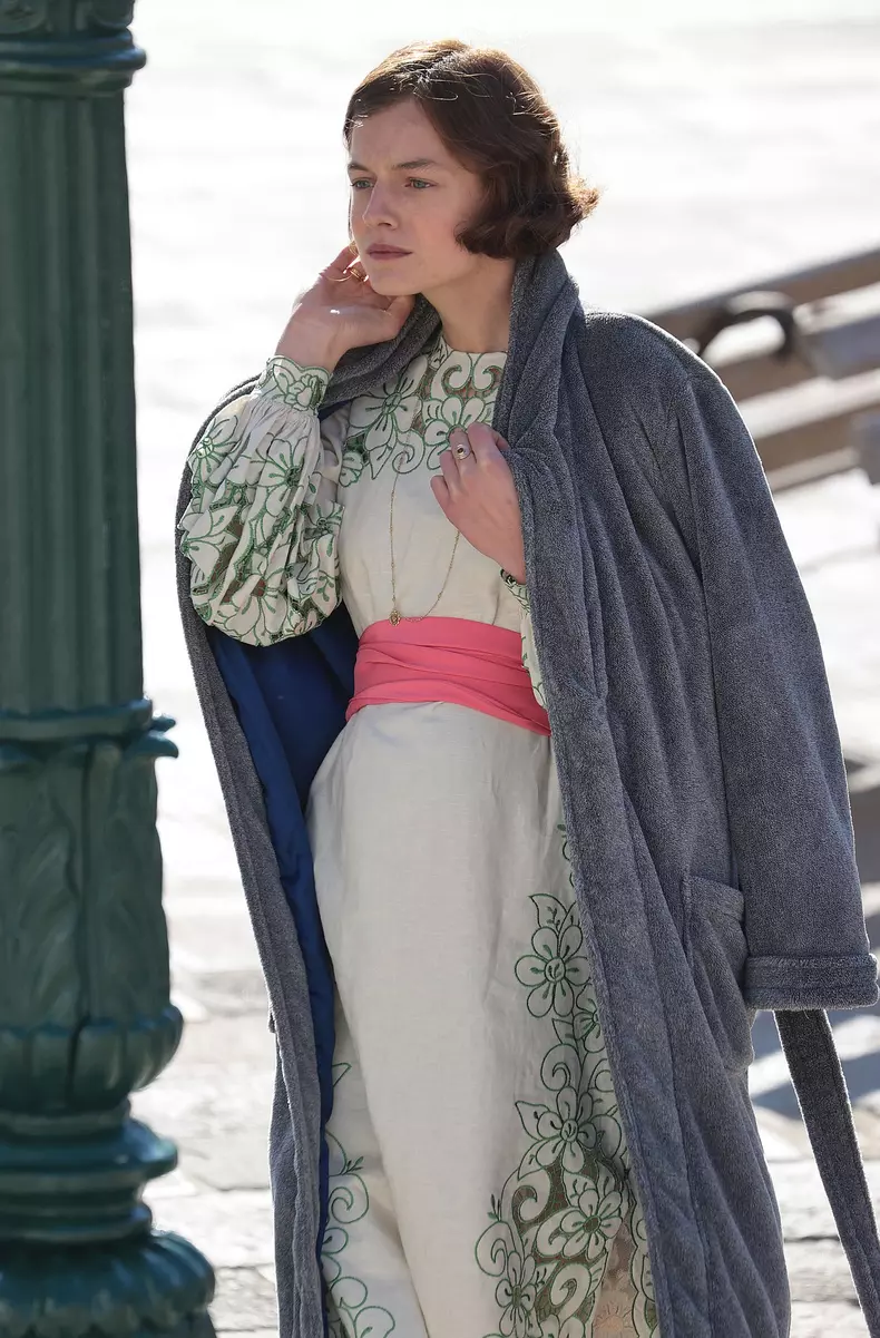 Exclusive - Emma Corrin Films Lady Chatterleys Lover