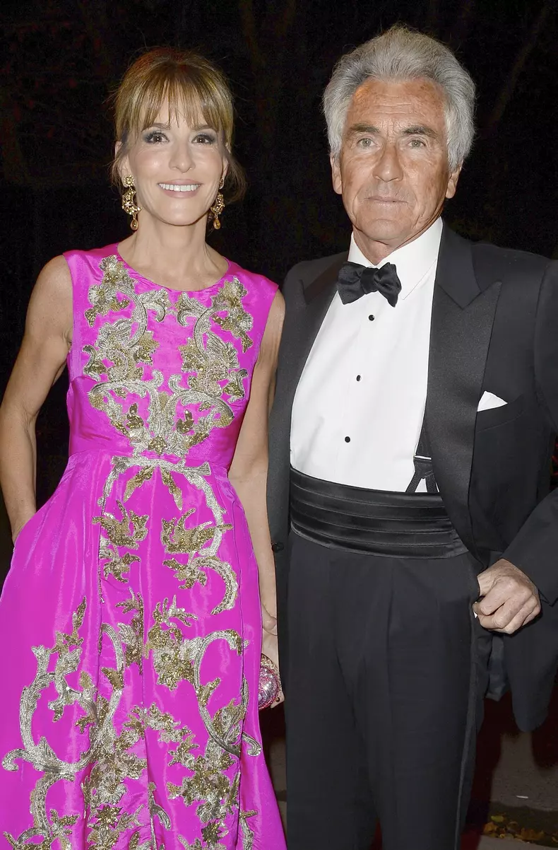 Arrivee des people a l'inauguration de l'exposition "Cartier: Le Style et L'Histoire" au Grand Palais a Paris