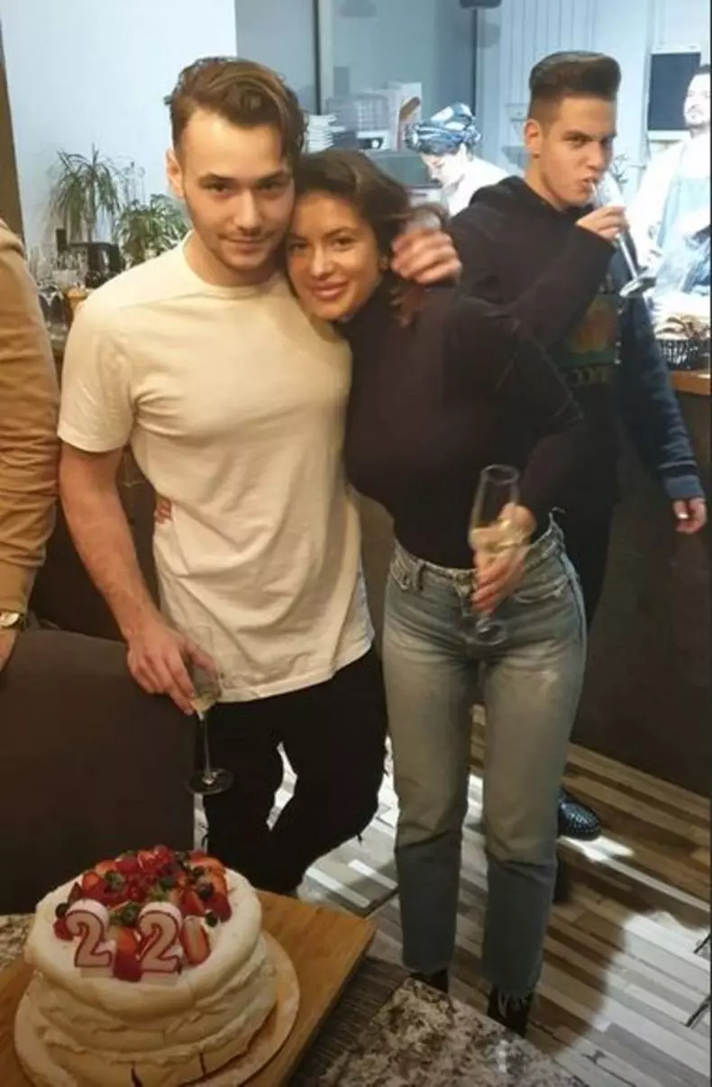 Patrick Borcea și iubita lui