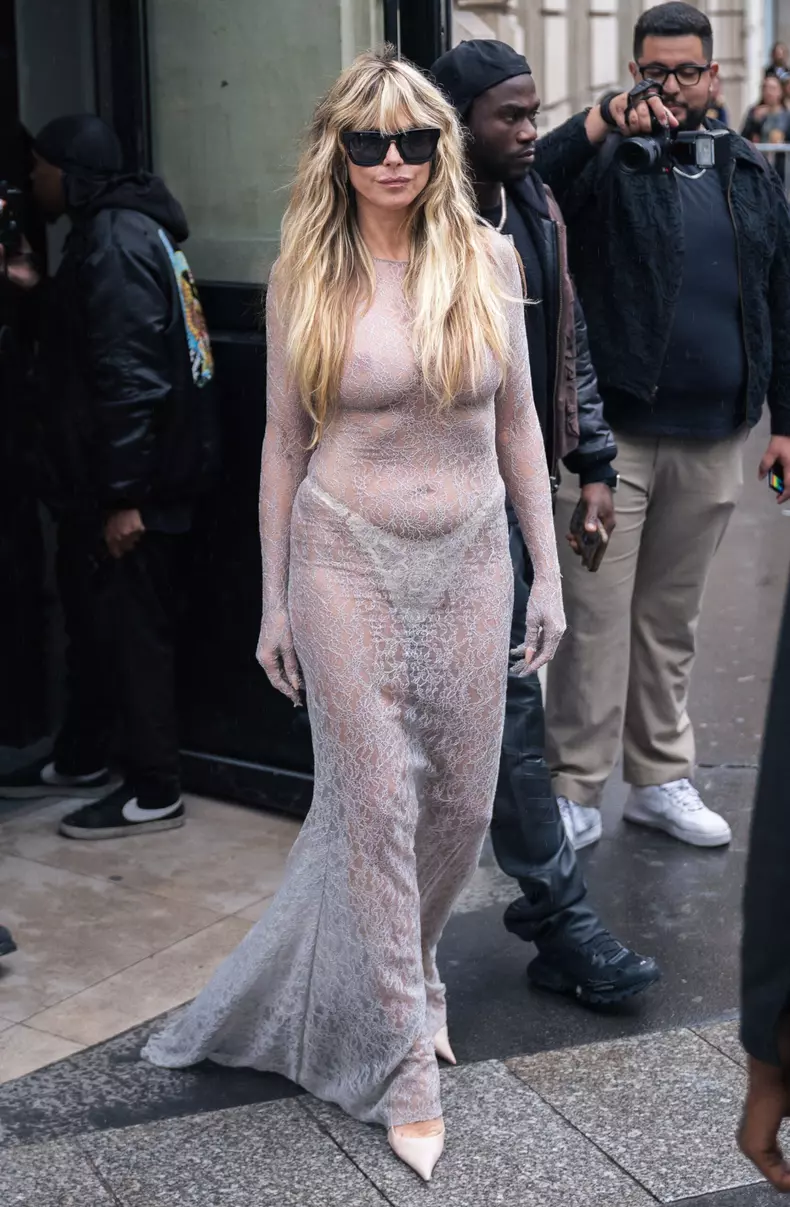 Arrivées au défilé Vetements Collection Femme Prêt-à-Porter Printemps/Eté 2026 lors de la Fashion Week de Paris (PFW)