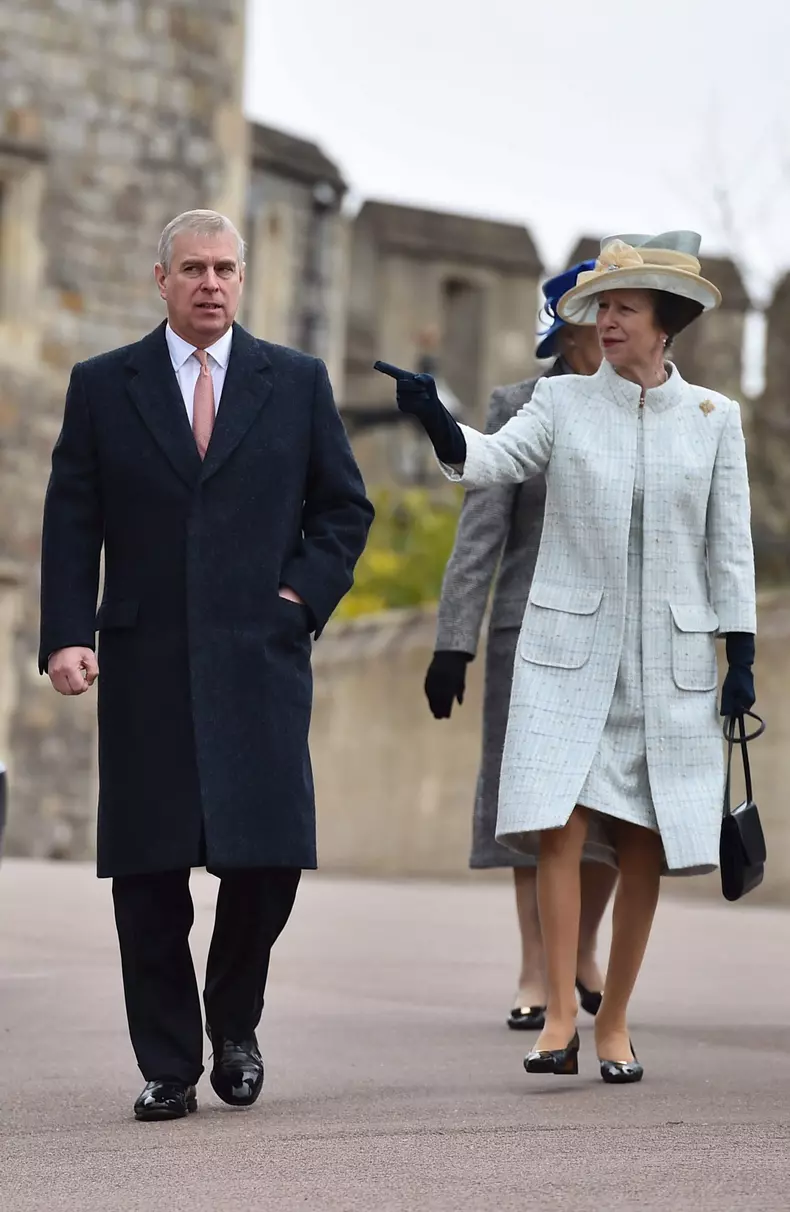 Prințul Andrew Prințesa Anne