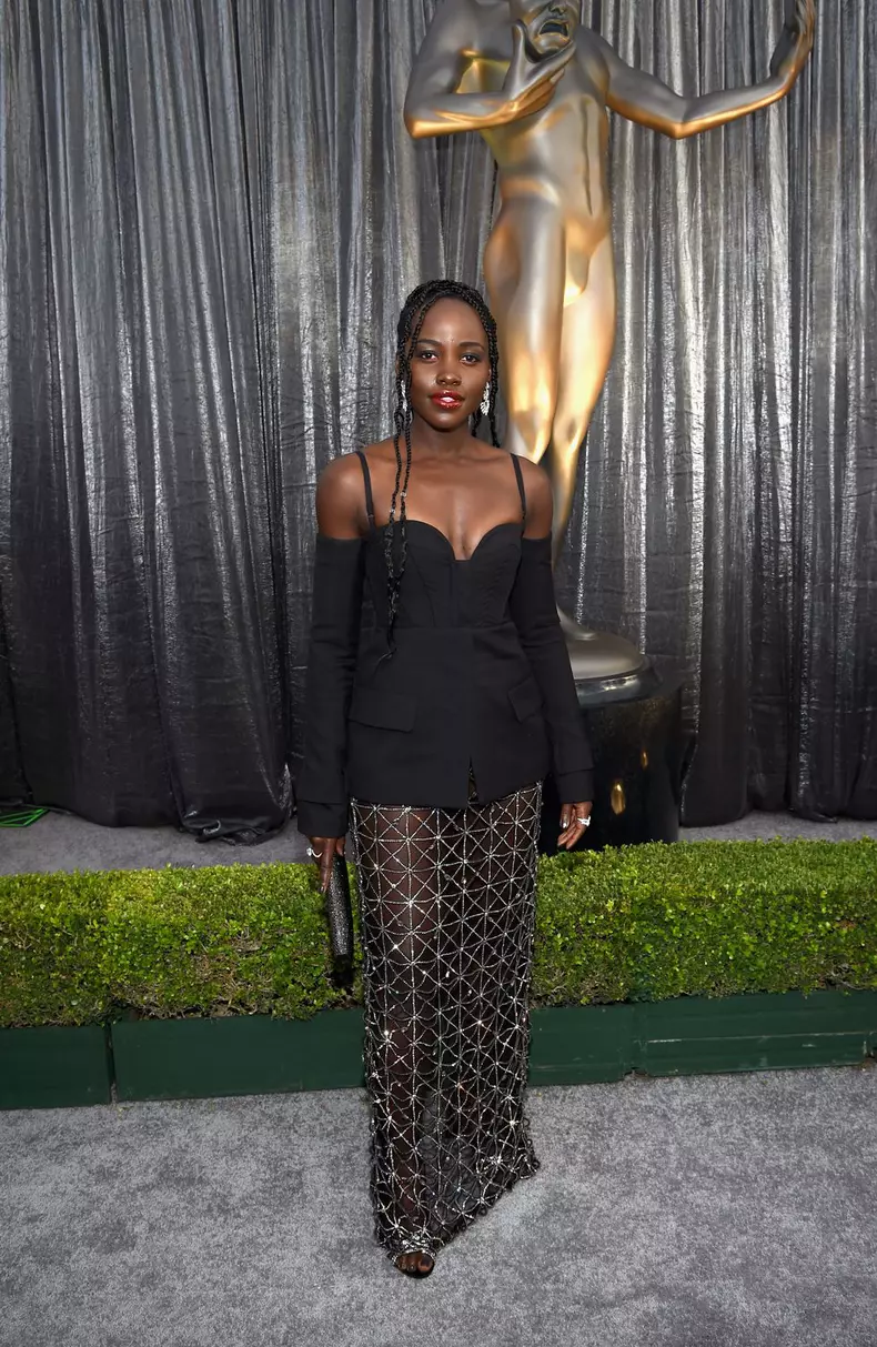 Lupita Nyong'o într-o ținută Vera Wang