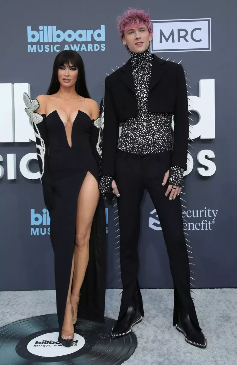 2022 Billboard Music Awards Red Carpet Arrivals At MGM Grand Garden Arena.