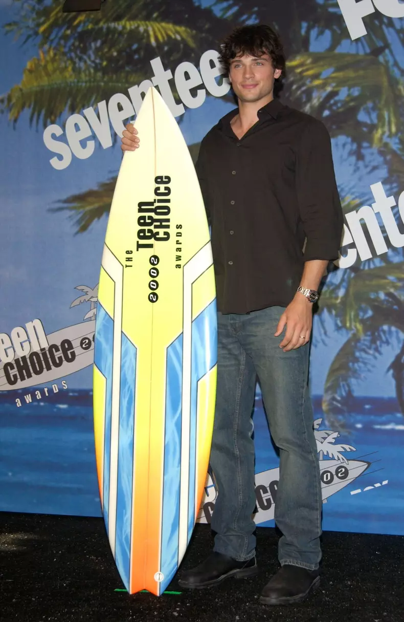 Smallville,Star,Tom,Welling,At,The,2002,Teen,Choice,Awards