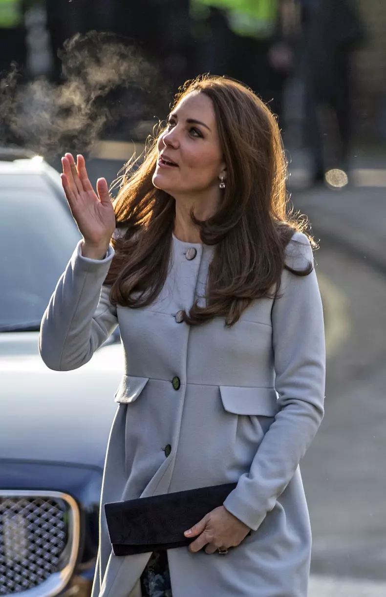 The Duchess of Cambridge arrives at the family friends charity venue in Kensington. The Duchess of Cambridge will attended a coffee morning at Family Friends, a voluntary organisation providing befriending and mentoring services to families in deprived ar