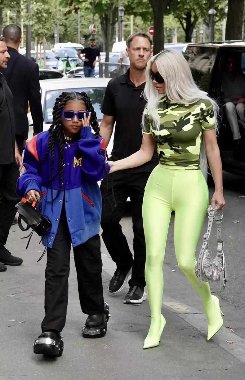 PFW - Kim Kardashian Sighting
