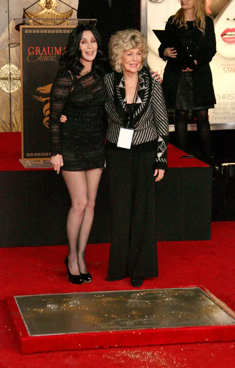 Cher Honored With Hand and Footprint Ceremony, Los Angeles, America - 18 Nov 2010