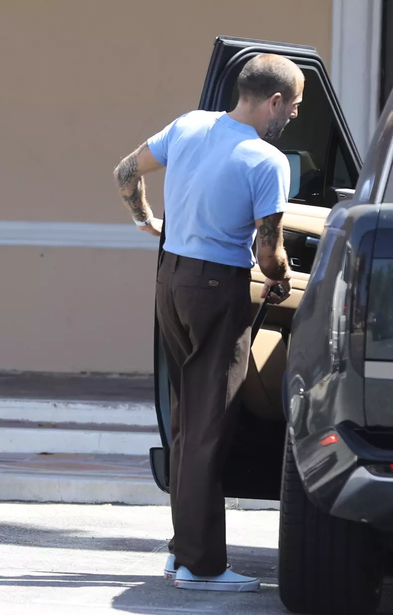 PREMIUM EXCLUSIVE Jonah Hill super skinny in Malibu