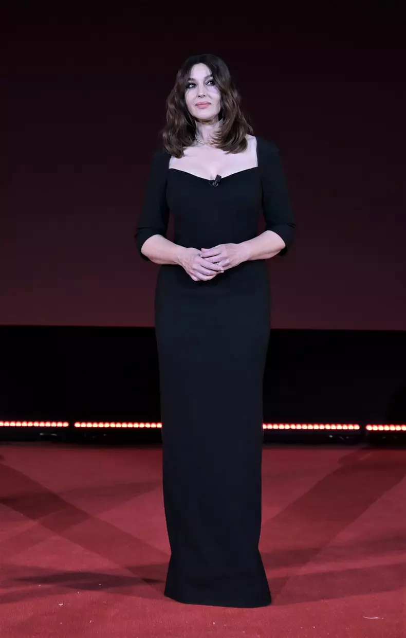 Monica Bellucci Recieves The Stella Della Mole Award At The Turin Film Festival 2021