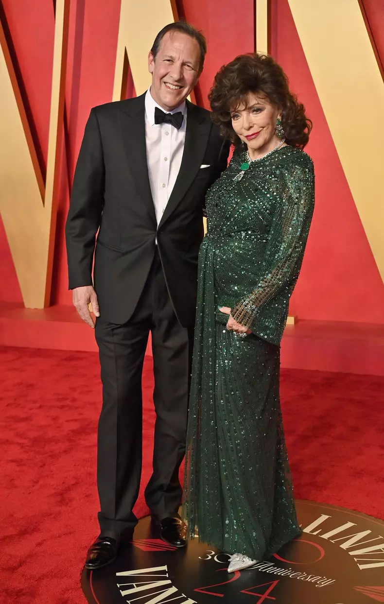 Joan Collins & Percy Gibson