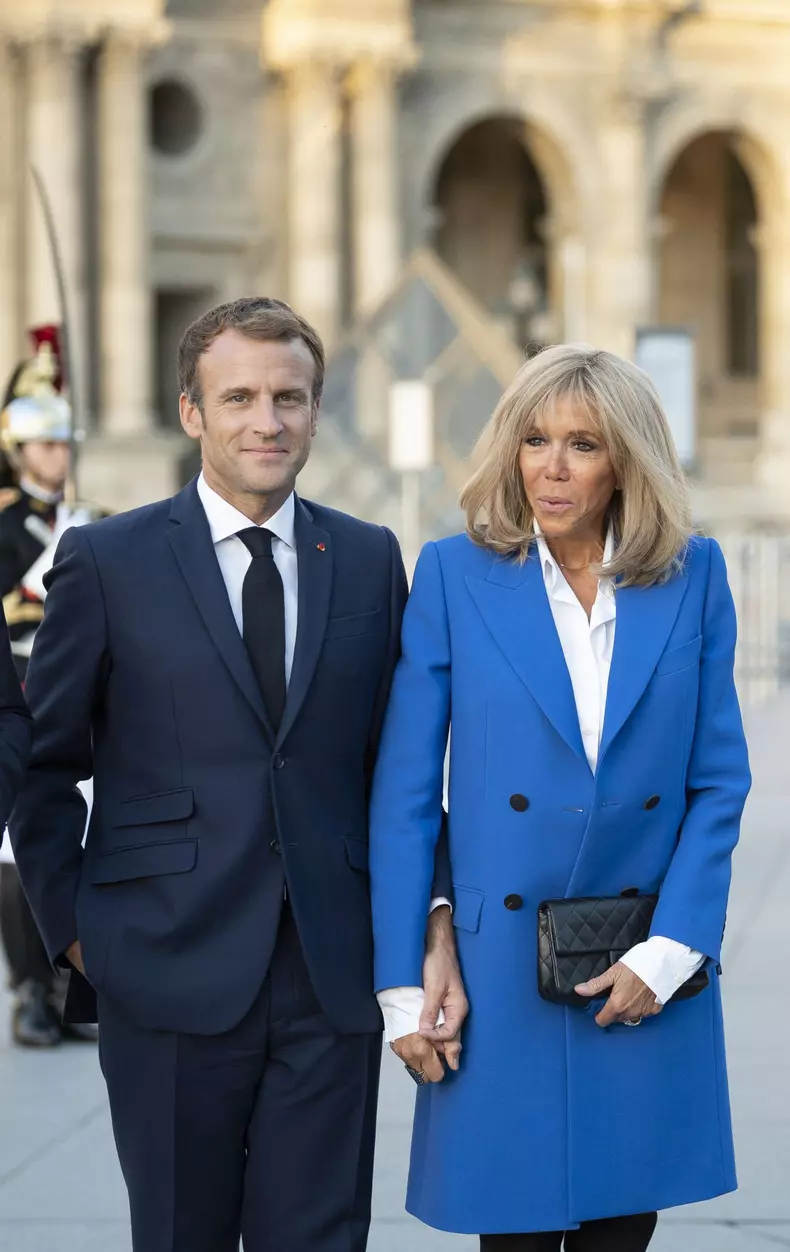 Emmanuel Macron and Greek prime Minister - Paris