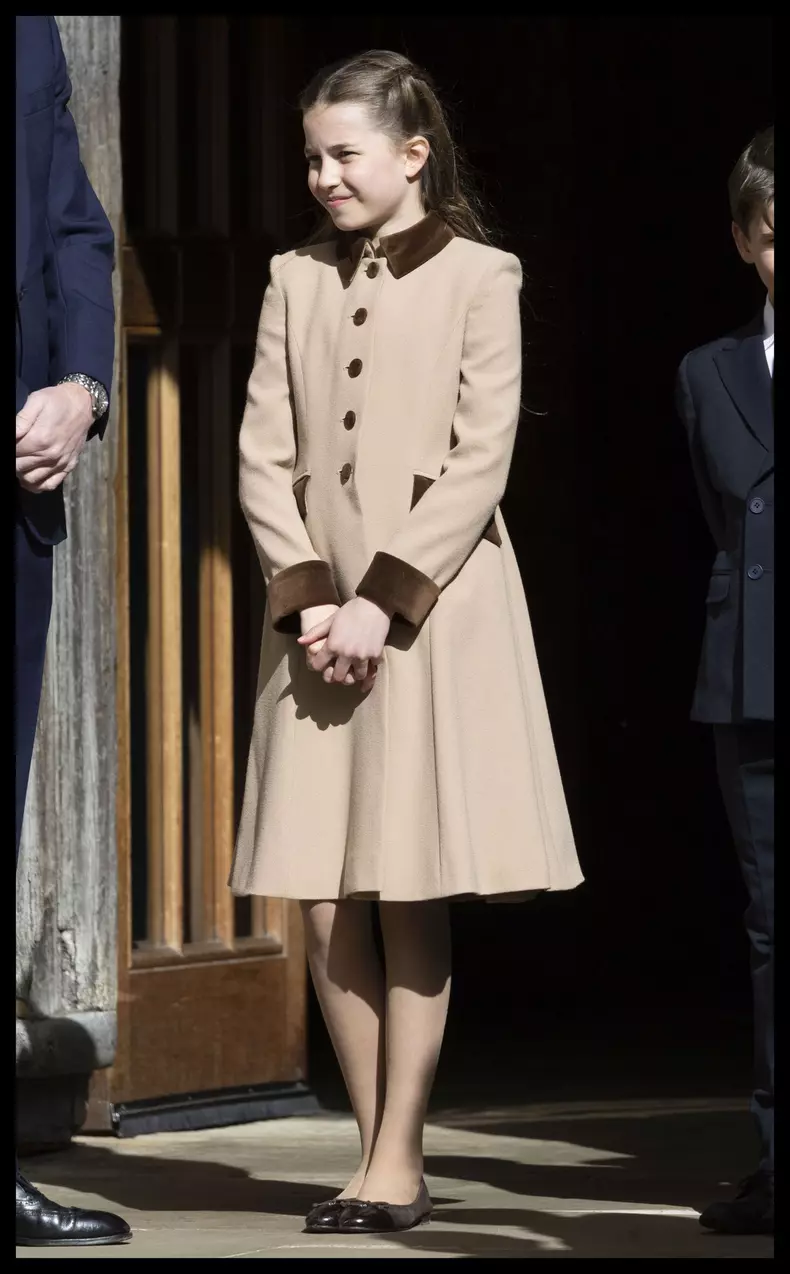 UK Royals At Easter Sunday Church Service