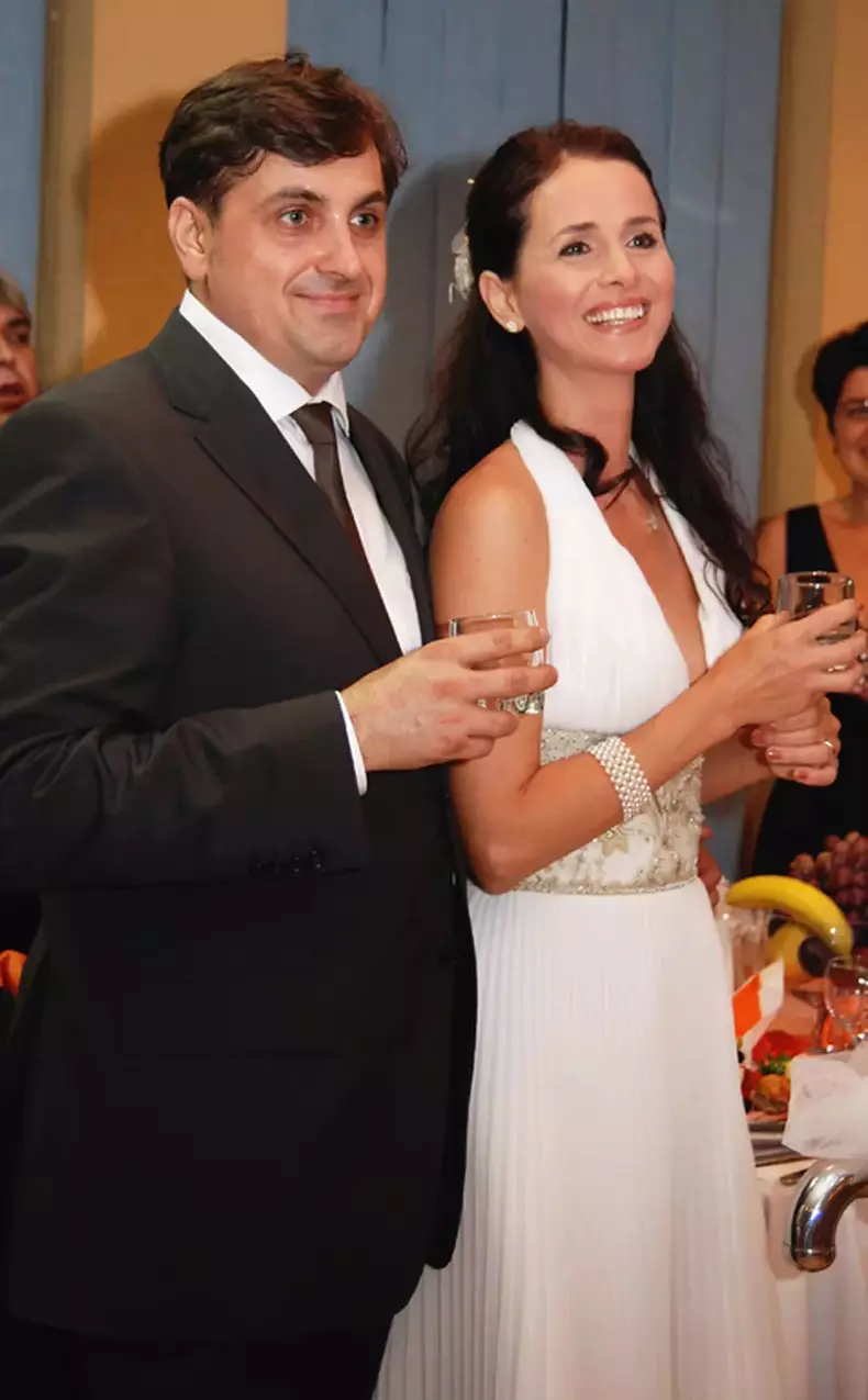 Mădălina Manole și soțul ei