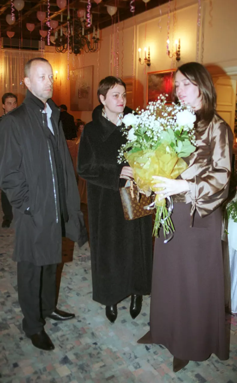 Andrei Gheorghe si prima lui sotie, Maria Olaru