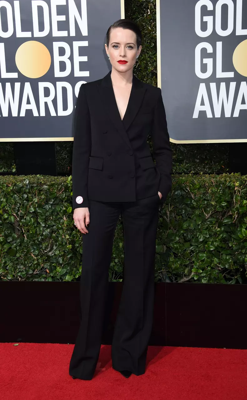 Claire Foy - costum Stella McCartney