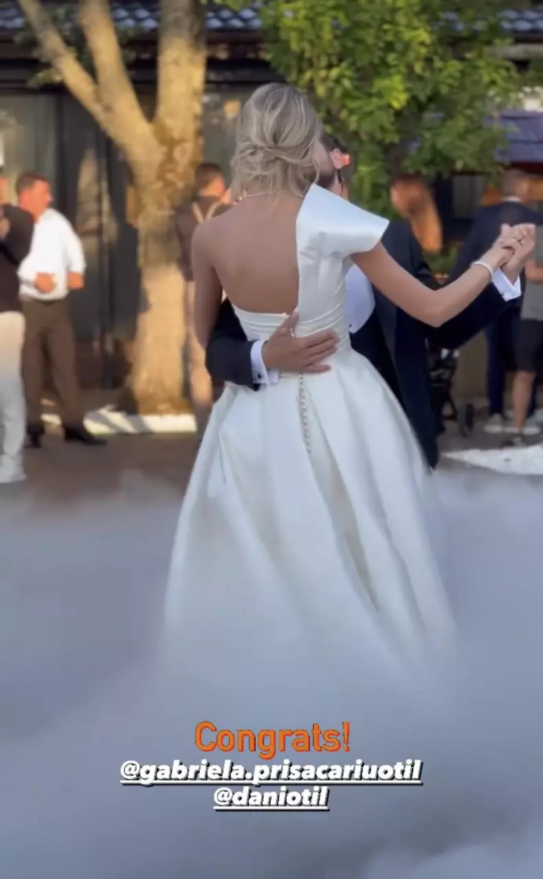 gabriela si dani, la dansul mirilor