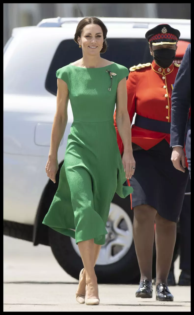 Kate Middleton, ravisantă atunci când poartă haine în nuanțe de verde
