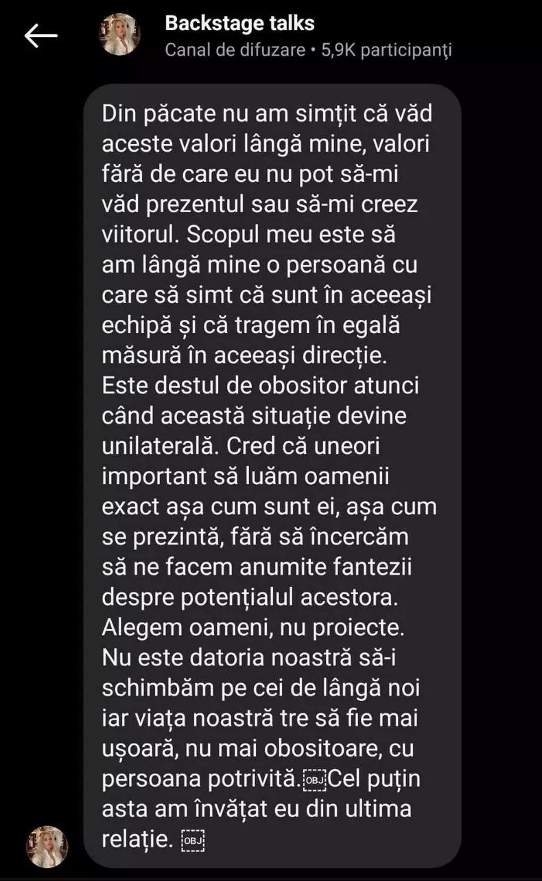 Mesajul lui Carmen