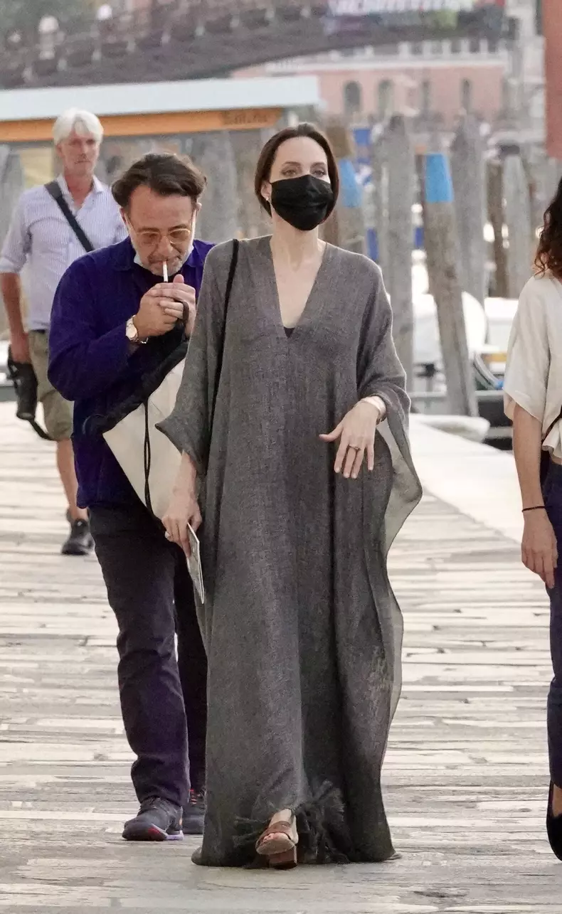 Angelina Jolie, Venise, Italy